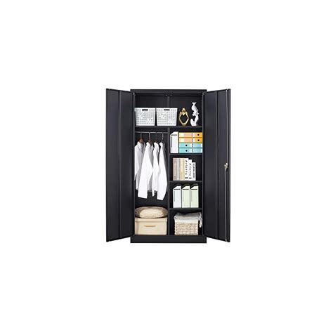 Buy Metal Storage Cabinet, STANI 72 Locking Metal Storage Cabinet with ...