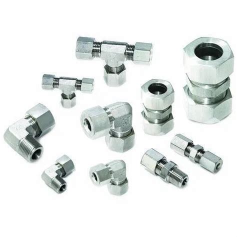 Instrumentation Fittings - Stainless Steel M x F Adapter from Mumbai