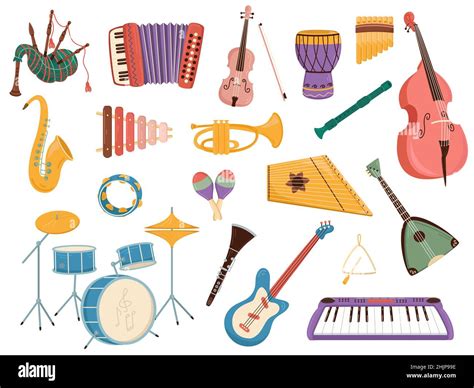 Image result for Musical Instruments Names Cartoon
