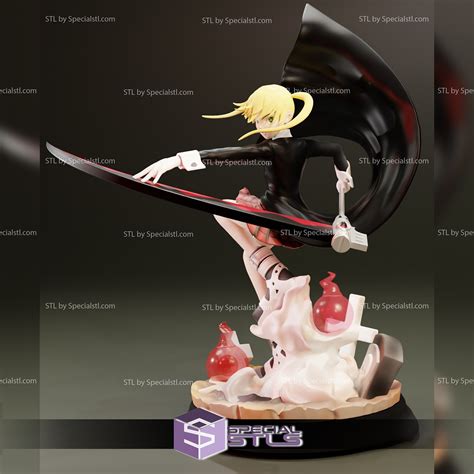 Soul Eater Maka STL Files Action Pose | SpecialSTL