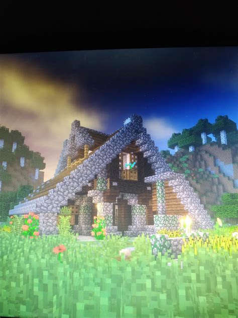 Image result for Rustic Minecraft House Tutorial