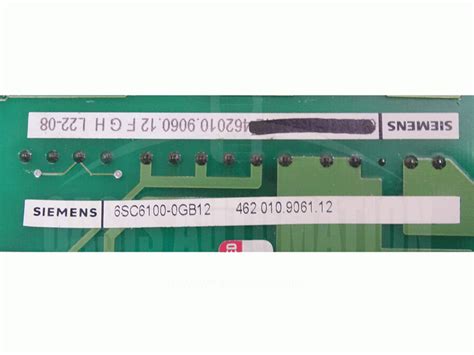 Repair / Purchase Power Supply Board Automaiton product Model - 6SC6100 ...