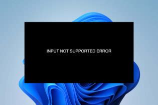 Image result for Fixing Unsupported Input