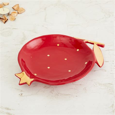 Buy Altos Pomegranate Decorative Platter from Home Centre at just INR ...