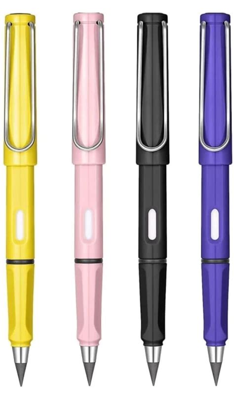 THE CUBBY CART - 4 Pack Inkless Graphite Pencils | Reusable Everlasting ...