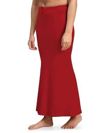 Buy Laavaan Women's Cotton Blend Fishcut Saree Shapewear,Petticoat ...