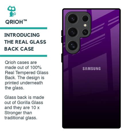 Harbor Royal Blue Samsung Galaxy S24 Ultra 5G Glass Back Cover - Flat ...