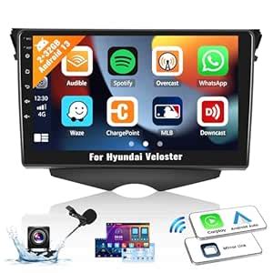 2+32G Android 13 Car Stereo for Hyundai for Veloster 2011-2017 with ...