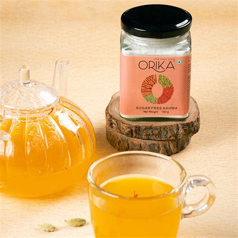 Orika Kashmiri Sugar Free Kahwa | Authentic Kashmiri Saffron (Kesar ...