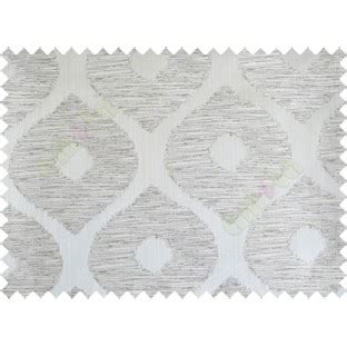 Beige grey colour contemporary circle fench design poly main curtain ...