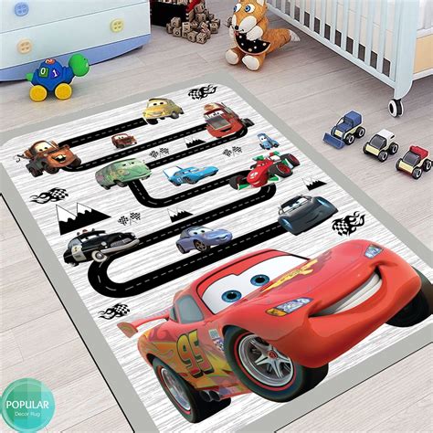 Motorway Mat, Road Rug, Car Rug, Floor Carpet, Kids Room Runner, Car Rug, Mcqueen Rug ...