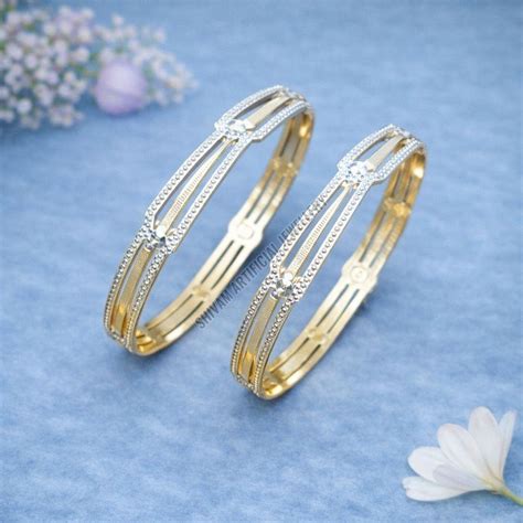 Classic Crystal Studded Gold Tone Bangles Exporter, Supplier from Ambala
