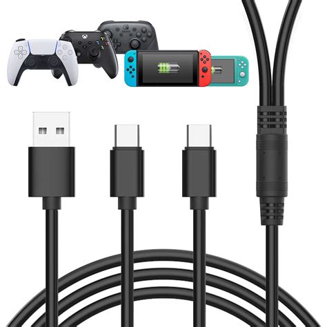 Buy 10FT Charging Cable for PS5 DualSense Wireless/Xbox Series X/S/Pro ...