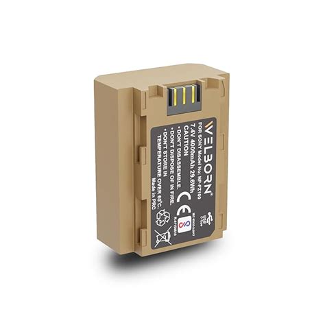Welborn NP-FZ100 (4000 mAh) Platinum Lithium-ion Battery With C Type ...