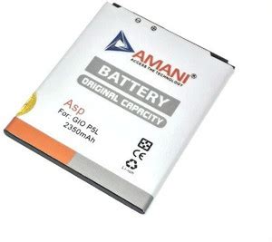amani Mobile Battery For Gionee P5L Price in India - Buy amani Mobile ...