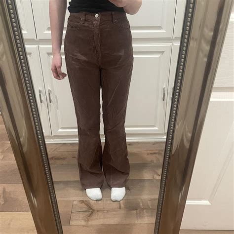 PacSun Women's Brown Jeans | Depop