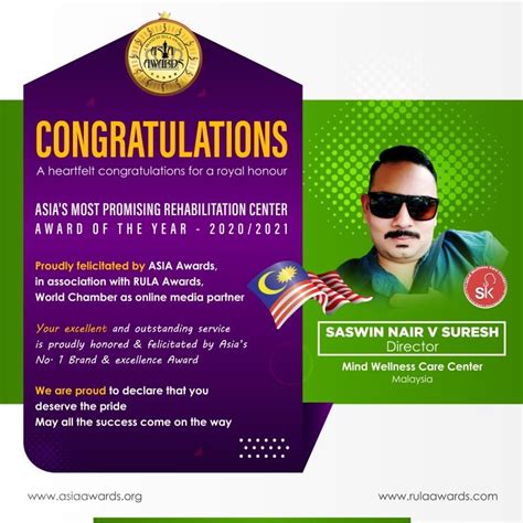 Mind Wellness Care Center has bagged Asia's Most Promising ...