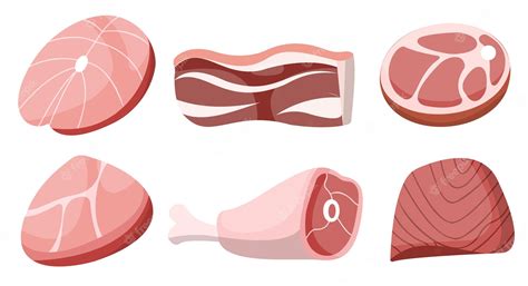 Cartoon Steak Cliparts Png - Red Meat Clipart PNG Image - Clip Art Library
