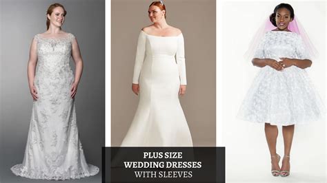 You’re Engaged! 7+ Brands that Carry *GORGEOUS* Plus Size Wedding Dresses with SLEEVES ...