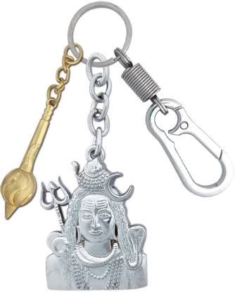 SHOKY LOOKS Double Sided God Shiva With Hanuman Ji Gada Locking Lock ...