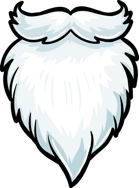 Santa beard clipart - Clipartix
