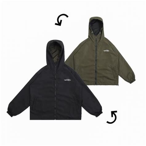 Jual Timebomb Jacket Parasut | Reversible Jacket | type 22 - HITAM ...