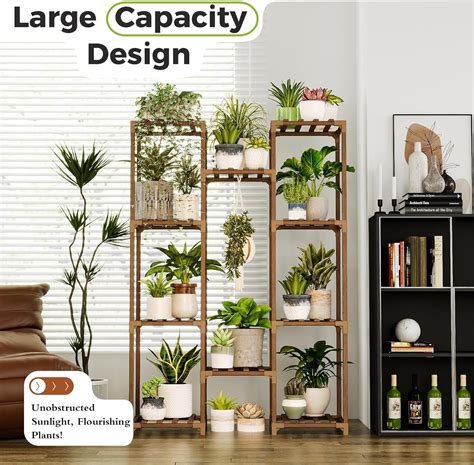 Bamworld Plant Stand Indoor Outdoor Hanging Plant India | Ubuy