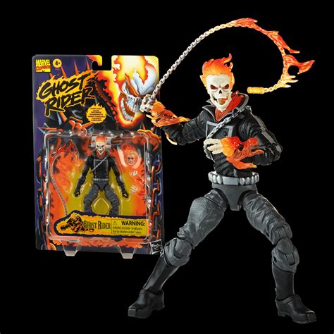 Marvel Legends Retro Ghost Rider Johnny Blaze – Broke Robot Toys