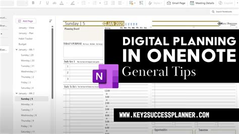 Image result for Digital Planning in OneNote