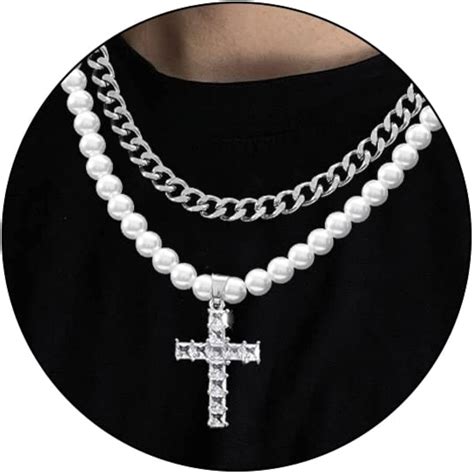 FUNEIA Stainless Steel Cross Necklace for Men Cross India | Ubuy