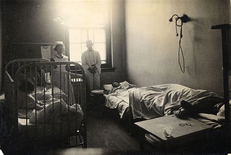 Rare vintage photographs show Boston City Hospital during the early ...