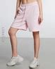 Buy Pink Shorts for Women by Grimelange Online | Ajio.com
