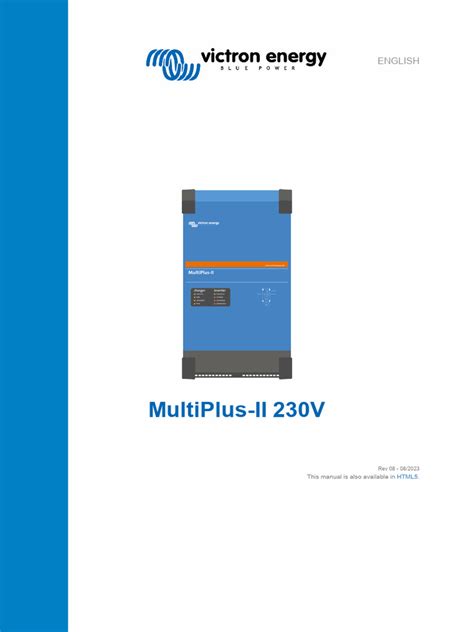 Image result for Multiplus II Internal Relay