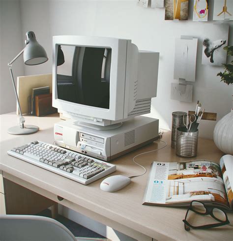 Image result for Old Computer Desk