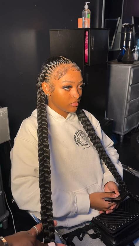 Pin on Hair!! | Two braid hairstyles, Feed in braids hairstyles, Weave ...