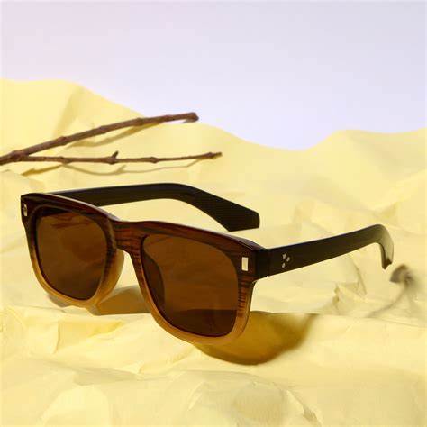 Spider Brown Rectangle Sunglasses – Shop Timeless Cool – Go Glassic
