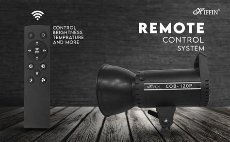 HIFFIN COB-120P Professional 120W LED Video Light for Studio Film ...