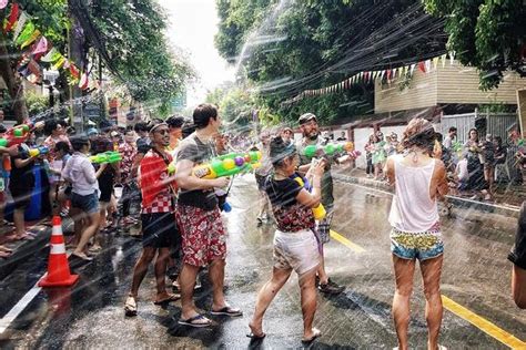 国际大型湿身派对：泰国泼水节来袭咯！ - 知乎