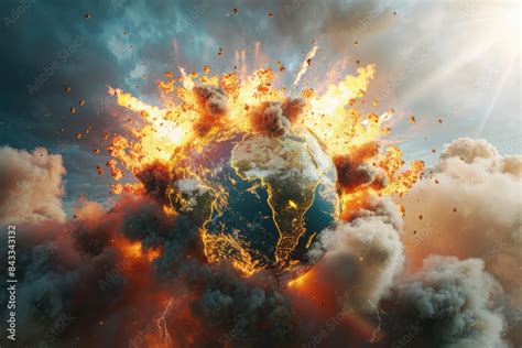 Image result for Planet Earth Exploding