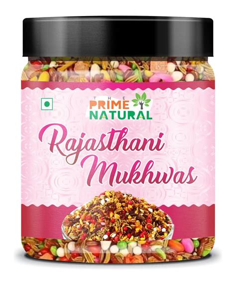 The Prime Natural Rajasthani Mix Mukhwas 400 gm | Traditional Mouth ...