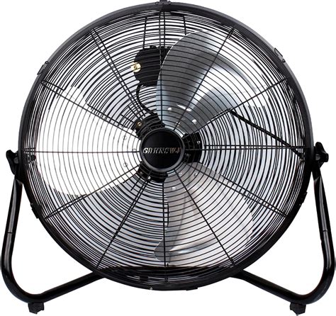 Amazon.com: GDknsWJ High Velocity Floor Fan - 20 Inch Heavy Duty Metal ...