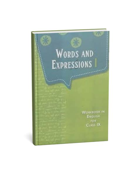NCERT Words and Expressions-1 Workbook in English for Class 9 [English ...