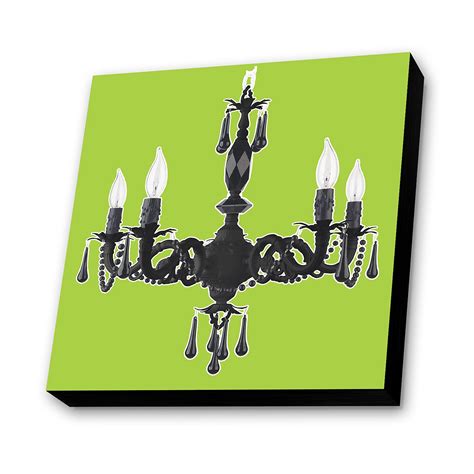 Buy Lamp-In-A-Box W0606-CHB-LIMEE Chandelier with Lime Background MDF ...