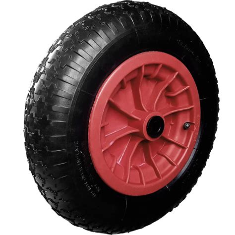 Buy 350mm (14") Pneumatic Wheel with 25mm (1") Centre & 16mm (5/8 ...