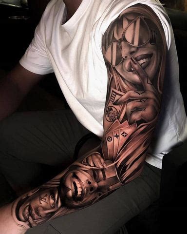 Stunning Creative Sleeve Tattoos for Men: Ideas, Designs and ...