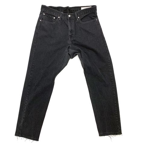 Toecutter RECONSTRUCT DENIM PANTS BLACK | Blackies