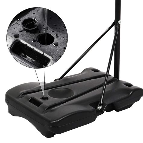 Yaheetech Basketball Portable Hoops & Goals,5.2-7ft Height-Adjustable ...