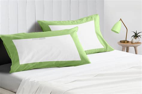Sage with White Two Tone Pillow Covers | Comfort Beddings