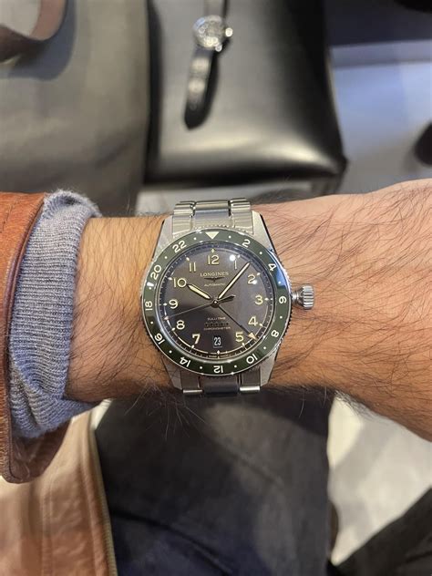 [Longines] Spirit Zulu Time 39mm on my 7-inch wrist : r/Watches