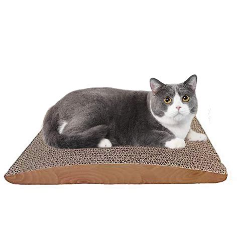 PSK PET MART Cat Scratcher + Scratch Pad for Cat Cardboard Mat with ...